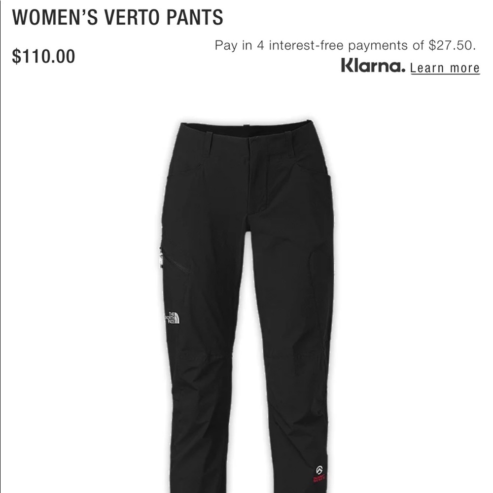 SOLD⭕️ North face Verto summit series pants